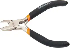 Sparta Mini Alicate Corte Diagonal 5 Pol 130 Mm Niquelado Cabo