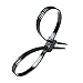 DOMG 10 PCS Heavy Duty Strong Police Zip Tie Handcuffs Disposable Nylon Double Locking Cuffs, 250-lbs Tensile Strength, 27.5