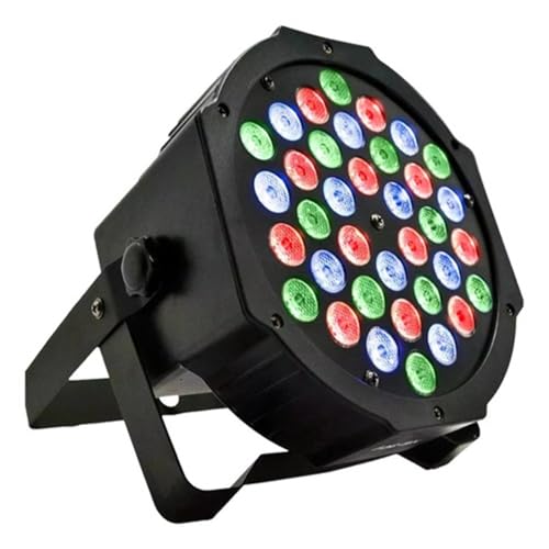 Canhão Led Refletor Strobo 36 Leds 3 Watts Rgb Dmx Bivolt, Alira Home
