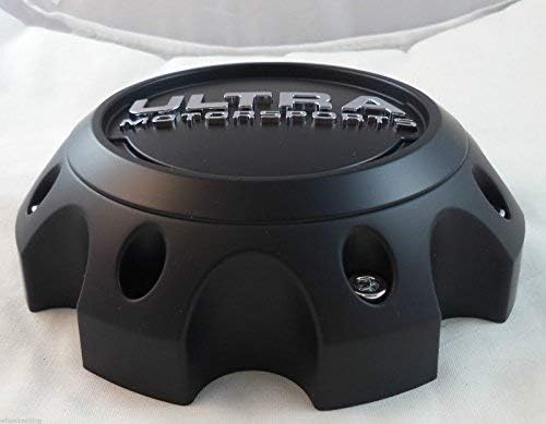Ultra Motorsports Black Custom Wheel Center Cap Set of 1 Pn: 89-9779