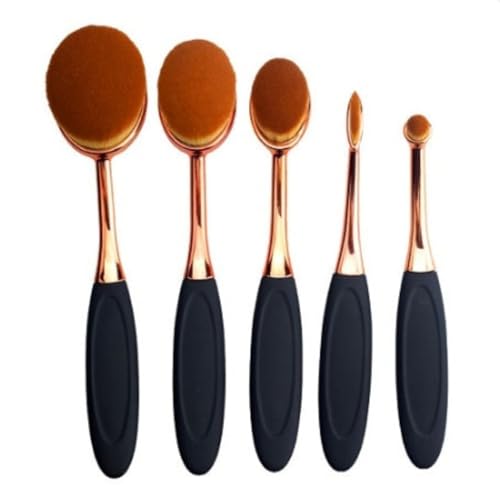 Lustra Fashion Toothbrush-Shaped Makeup Brush - Flat Top Foundation Brush