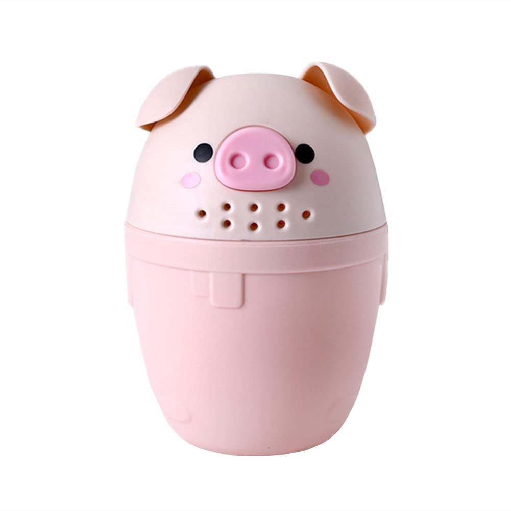 Kankoo Pink Baby Shampoo Cup Bathroom Accessories For Children Bathing Baby Hair Rinser Hair Wash Cup Bath Jug Hair Washing Hair Washing Jug Small