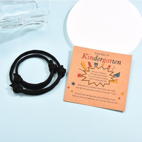 First Day of School Gifts Mommy and Me Bracelets Mother Son Back to School Gifts3