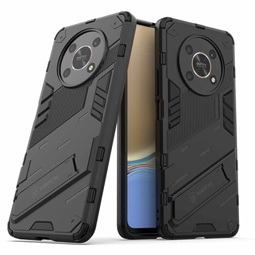 WOKEZ 360° Skydd Fodral för Honor Magic 5 Lite/X9a - Trådlös Svart