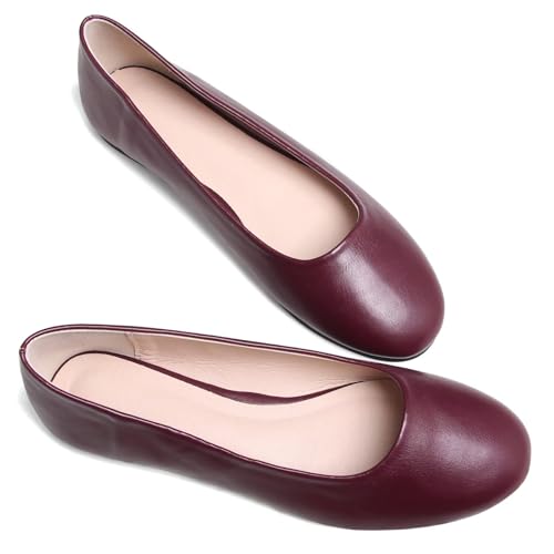 Image of SAILING LU Casual Shoes for Women Dressy Ballet Flats | Comfort Fit, Work Shoes,Casual for Women, Slip-Ons Loafers
