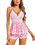 Avidlove Pajamas For Women Cotton Sexy Sleepwear Sets For Women For Christmas