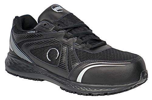 Hoss Men's Reno Industrial Shoe, Black, 8
