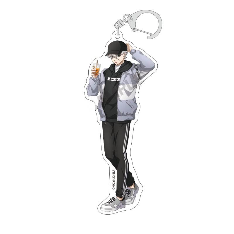 Amazon.co.jp: ブルーロック 凪誠士郎 パーカー 全身アクリル