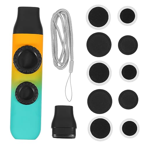 VICASKY Portable Kazoo Instrument Gradient Flute for Adults Beginners Kazoo Material