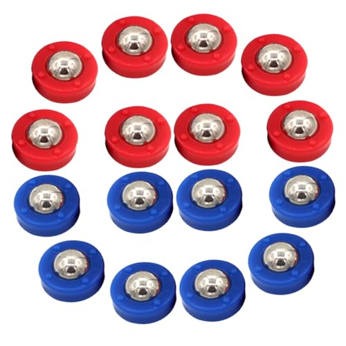 Milisten Pièces Jeu De Curling sur Table Rondelles De Jeu De Palets à Roulement à Billes Fournitures De Jeu De Palets Rouleaux De Palets De Rechange Enfant Le Ballon Acier Jeu De Plateau