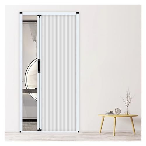 falttür falttüren Falttüren Innen Weiß 200 Cm, Wabendesign, Rauchabzug - Faltbare Trennwand In Sondergröße, Ohne Bohren - Unsichtbare Falttüren Für Die Küche(78x200cm)