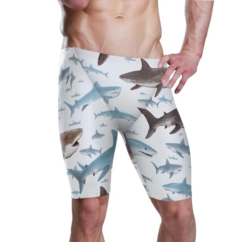 Whale Shark Mens Swim Jammers Swimsuit XL B0400751