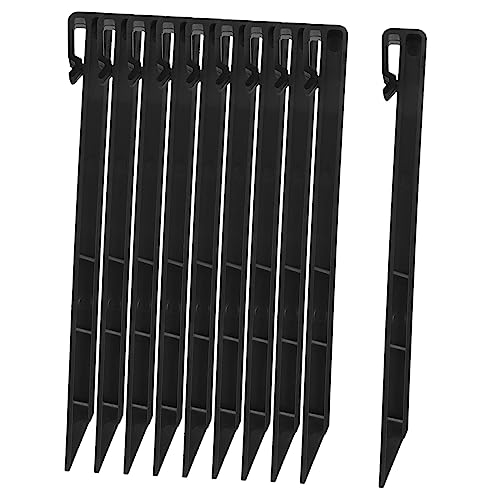 Estacas de plástico Toddmomy para evitar que el viento levante tu césped 2