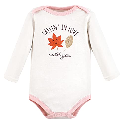 Image of Hudson Baby baby-boys Cotton Long-sleeve Bodysuits 5-pack