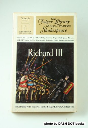 Richard III (Folger Library General Reader's Sh... [French] B001YXGP88 Book Cover