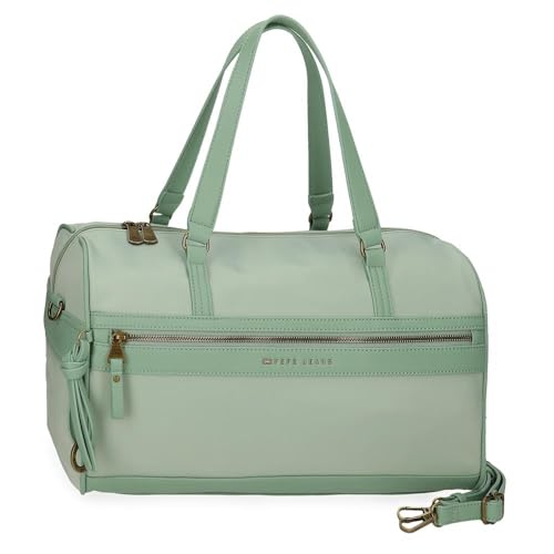 Pepe Jeans Morgan Bolsa de Viaje Verde 40x25x20 cms Poliéster Reciclado 20L by Joumma Bags