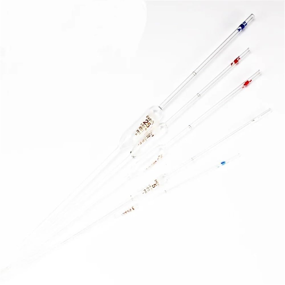 1/2/3/5 ml Vollpipetten aus Glas der Klasse A mit einer Markierung und Laborgeräten(5ml)
