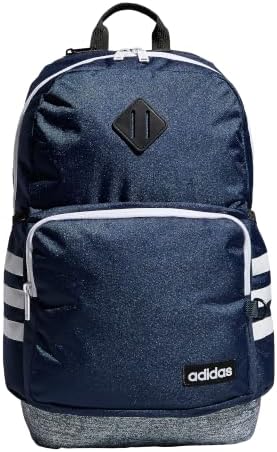 adidas Classic 3s Backpack Collegiate Navy/Jersey Onix Grey/White One Size Fashion