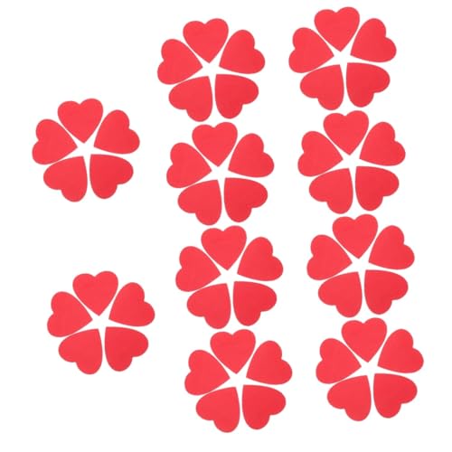 Autocollants coeur mignon et accessoires aimants papier pour scrapbooking