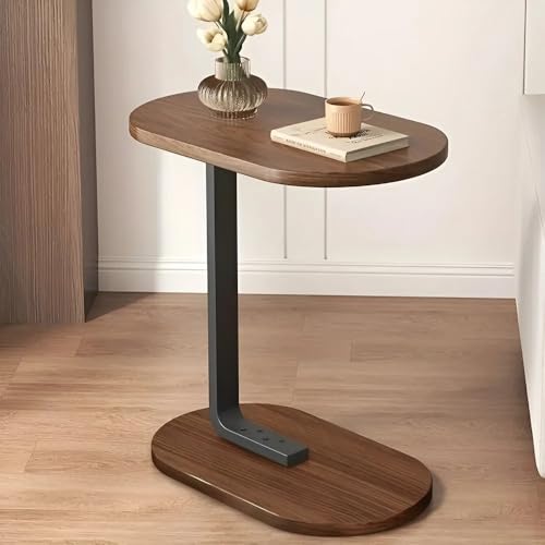 Owme Adjustable Table Stands Couch Side Table, Swivel TV Tray Tab...