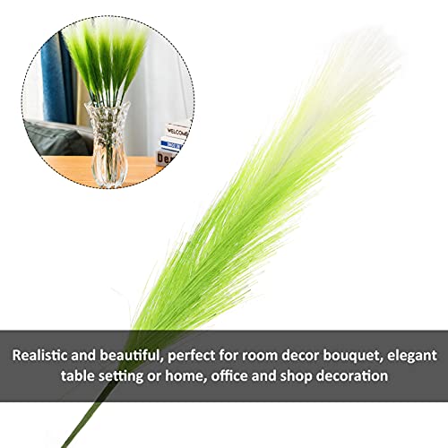BESPORTBLE 10Pcs Pampas Grama Natural Seco Hastes Coelho Caudas Pampas Grama Buquê de Arranjos de Fl