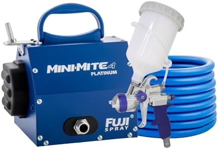 Fuji Spray 2804-T75G Mini-Mite 4 Platinum - T75G Gravity HVLP Spray System
