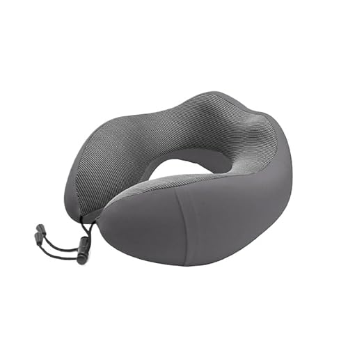 KKXXYQFC Travel Storage Neck Pillow with Memory Foam U-shaped Portable