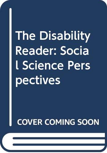 Buy The Disability Reader: Social Science Perspectives — BookShops.in