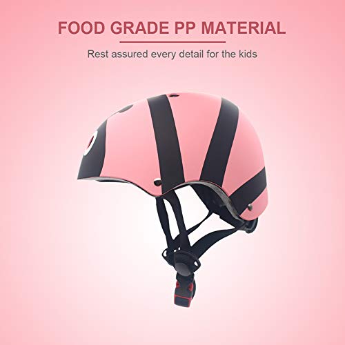 LZDMY Casque Vélo Enfant Ajustable Casque Respirant Protection 2-5 Ans pour Skateboard Cyclisme Roller Casques de Sport pour Filles et Garçons - Image 5