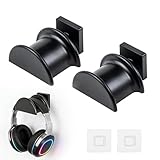 PACK DE 2 POUR UNE FLEXIBILITÉ MAXIMALE: Obtenez deux support casque audio identiques; parfait pour organiser plusieurs casques ou équiper deux pièces différentes (bureau et chevet) avec un headphone stand pratique.