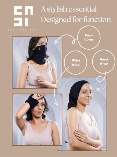 Image of Viscose Lycra Head Bandana for Men & Women | Odour-free & Breathable | Durable & Multipurpose Bandana for men biking