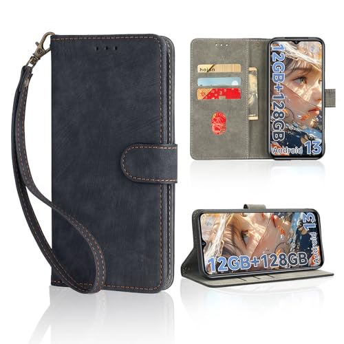 OUKITEL C36 / C35 �p �P�[�X �蒠�^ �p �J�o�[ ���z�^ �yNOUKAJU�z �J�[�h�|�P�b�g�t�� ���� PU���U�[ ��G�肪�ǂ� �����h�~ �Ռ��z�� �ϖ��C �S�ʕی� �ώ���RFID�@�\ �}�O�l�b�g�� �J�[�h���[ �X�^���h�@�\ �y�� ���^