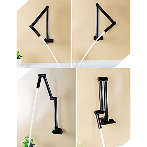 Robinet de remplissage de casserole mural pliable en laiton - 4