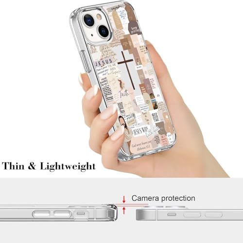 Coque esthétique chrétienne compatible avec iPhone 15 Premium - 3