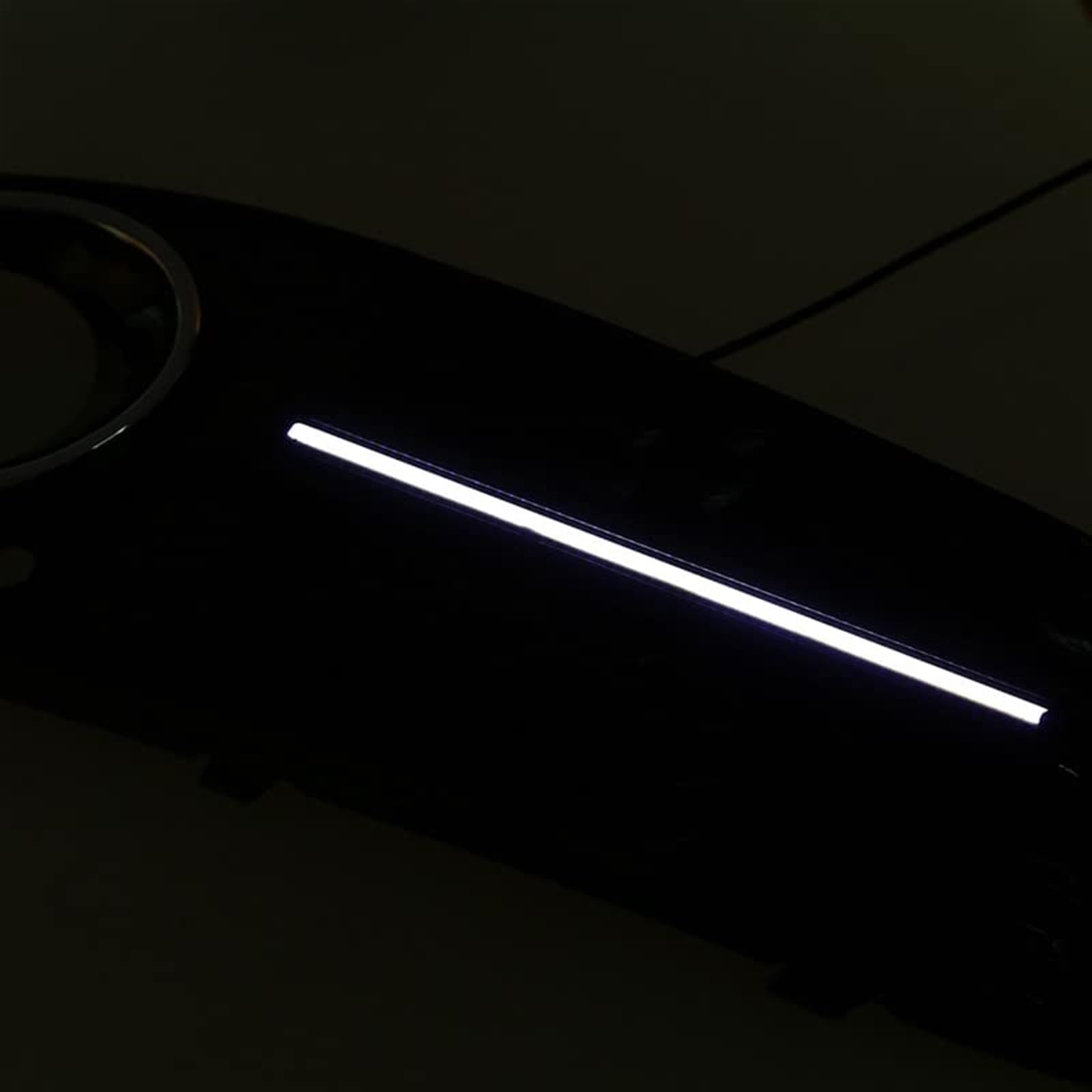 Samochód LED światła do jazdy dziennej DRL przednia osłona światła przeciwmgielnego DRL kratka LED, dla, A4/B8 2007-2011 przed liftingiem Osłona światła przeciwmgielnego