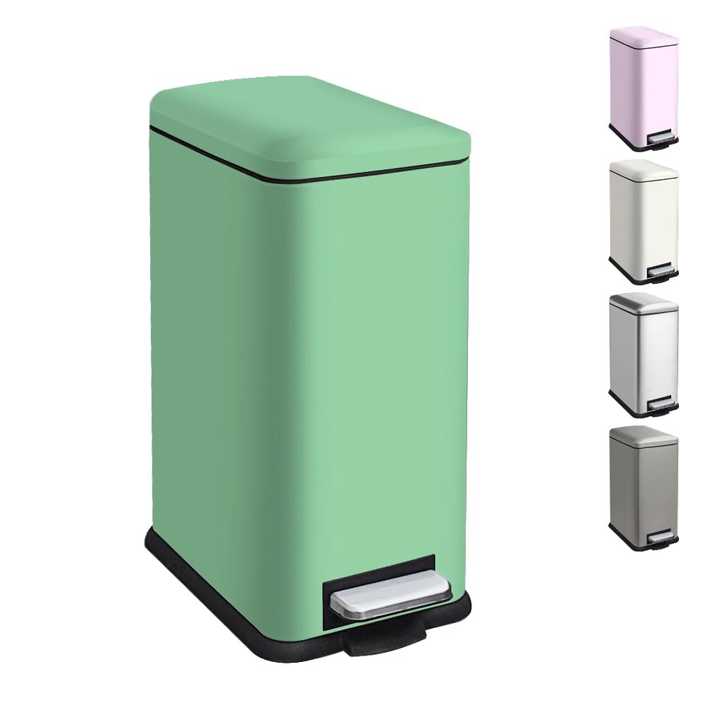 Ullege Badeimer Mit Inneneimer 5L, Mit Deckel Und Pedal, Schmaler