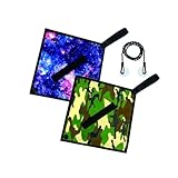 QUXVUIS Camping und Wander Urintücher, 2er Set, waschbar, wiederverwendbar, saugfähig, für Damen, Outdoor Hygiene Essentials, Toilettenpapier, hygienische Lösung für Frauen beim Wasserlassen, Camping