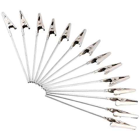 Tyenaza 50Pcs Craft Wire Photo Clip Holders Cover