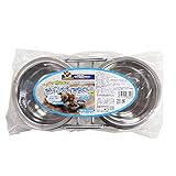 ドギーマン カタカタ鳴らないツインディッシュ Sサイズ