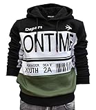 Dieser Pullover/Hoodie ist aus sehr weichem und von innen flauschig warm anfühlendem Material. Mit den beiden Taschen ist er zudem noch topmodern aufgestellt. Einige besondere optische Akzente runden das coole und hervorhebende Style ab. An kühlen Tagen wie im Herbst, Winter und sogar im Frühling sehr zu empfehlen.