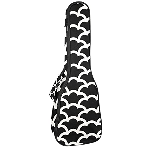 Sac Ukulélé Nuage Japonais Noir Étui Pour Ukulélé 23 Pouces Pour Tenor Soprano Concert Étanche Housse Pour Ukulélé - Les Beatles, Paul McCartney, John Lennon, RIngo Starr, George Harrison Sac Ukulélé Nuage Japonais Noir Étui Pour Ukulélé 23 Pouces Pour Tenor Soprano Concert Étanche Housse Pour Ukulélé