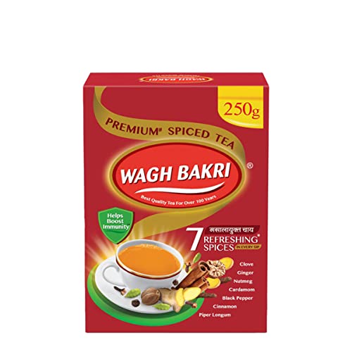 Wagh Bakri Spiced Tea - Masala Chai - 250 g - Lose