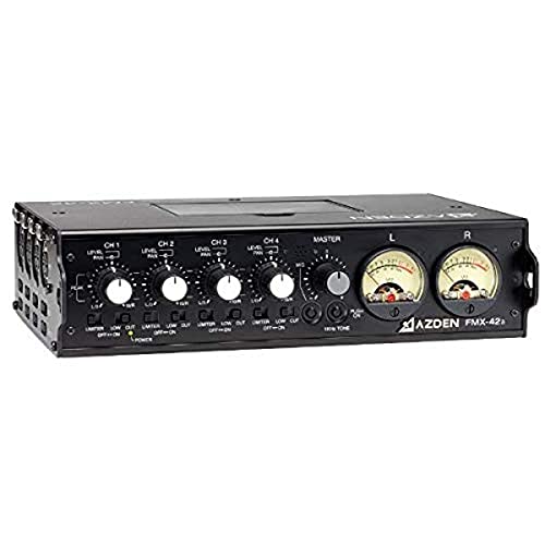 Azden FMX-42A Professional Portable Audio Mixer