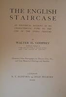 The English Staircase An Historical Account Of Its Characteristic Types To The End Of The XVIIIth Century B0032R2R2M Book Cover