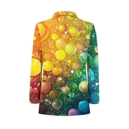 Veniyate Blazer for Men's Tuxedo Jacket with Pockets Wedding Blazer One Button Dress Suit for Dinner,Prom,Party4