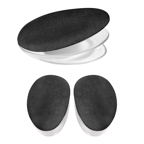 Image of Adjustable Arch Support Shoe Insoles for Flat Feet /High Arch, 3-Layer Gel Arch Inserts for Plantar Fasciitis, Adhesive Arch Pad for Relieve Pressure and Feet Pain-Black