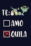 tequila mexico viejo arandas  Tequila: Funny Tequila Lovers Notebook - Cinco De Mayo Tequila Lover Gift Logbook 120Pages (6x9)