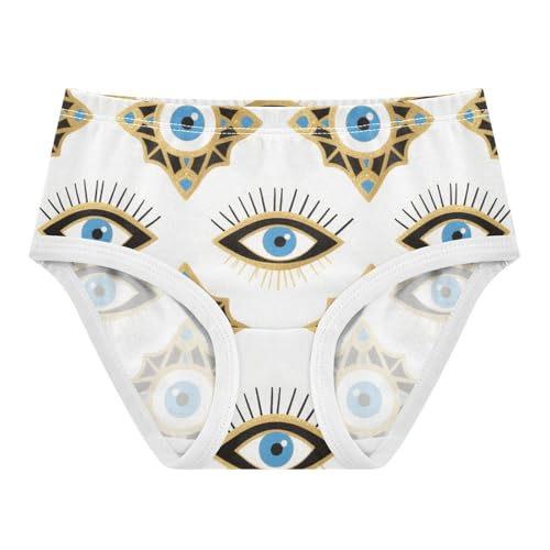 Organic Cotton Panties Underwear Soft Touch Breathable Underwear for Kids in Sizes 2T,3T, 4T, 5T, 6Y and 8Y