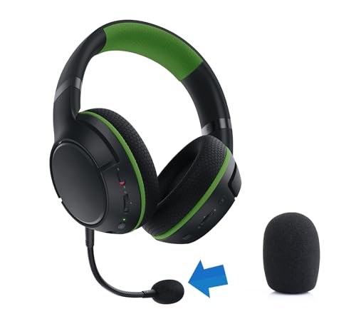 LEFXMOPHY Mic Foam Replacement for Razer Headsets - 3Pack Windscreen Cover