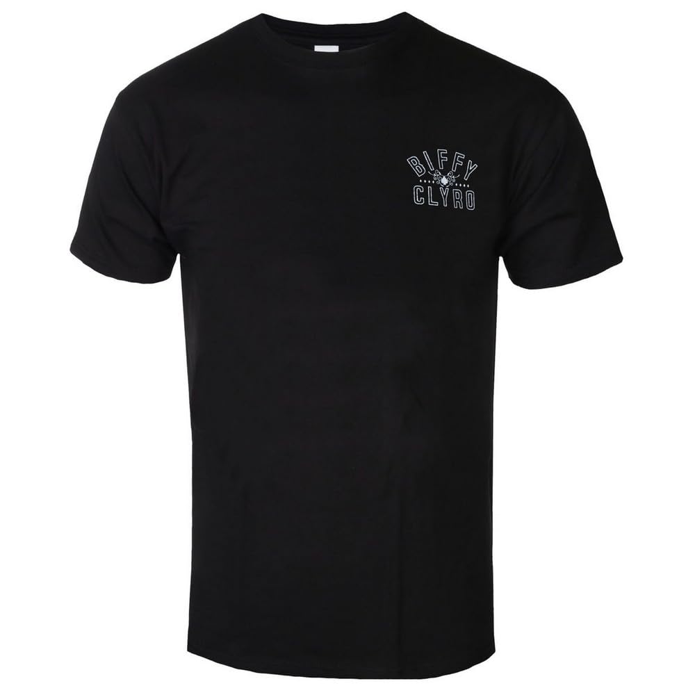 Biffy Clyro Men's BCTS06MB04 T-Shirt, Black, XL